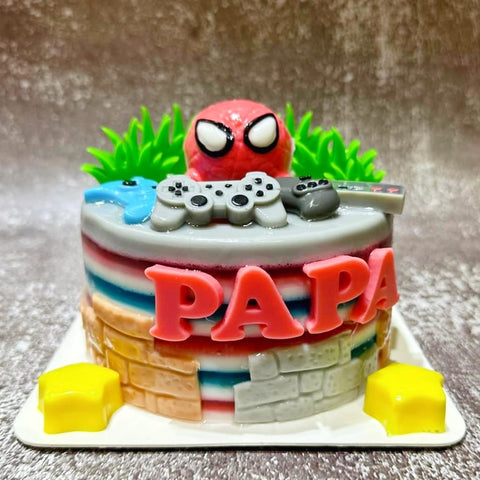 Mask Hero Cake