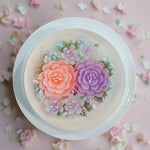 Flowery round cake (KJFR20250501)