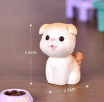 Cat mini figurine