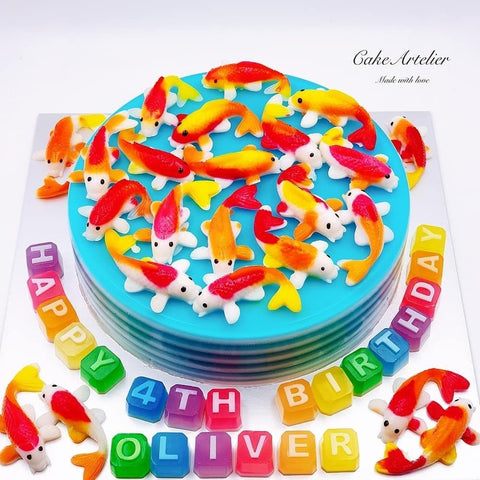 Fish swim fish (02) - CakeArtelier