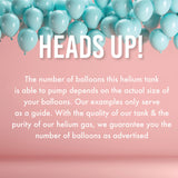 Helium tank - CakeArtelier