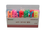 Happy Birthday Candles (Colourful) - CakeArtelier