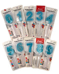 Number Candles (Blue) - CakeArtelier