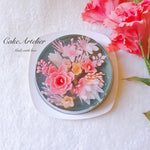 Flowery round cake (KJFR0028) - CakeArtelier