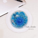 Flowery round cake (KJFR0020) - CakeArtelier