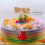 Longevity (Shou Xing Po 05) - CakeArtelier