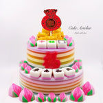Game of tiles (Two tiers 01) - CakeArtelier