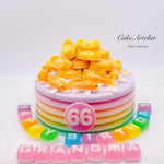 Longevity (Fishes & ingots) - CakeArtelier