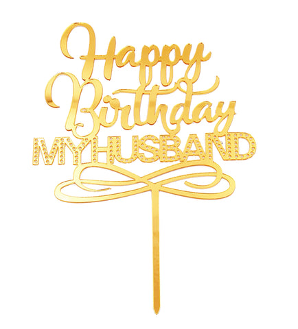 Hubby Topper - CakeArtelier