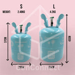 Helium tank