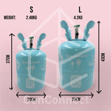 Helium tank