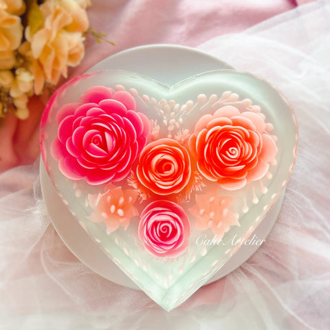 Lovely heart cake (KJLH20220401)