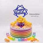 Longevity (Money bag, fishes & ingots) - CakeArtelier