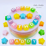 Rainbow (Stars 03) - CakeArtelier