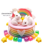 Rabbit Twin (02) - CakeArtelier