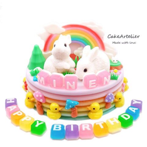 Rabbit Twin (01) - CakeArtelier