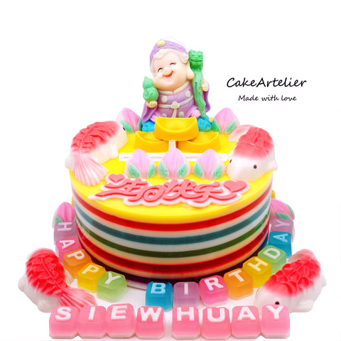 Longevity (Shou Xing Po 08) - CakeArtelier