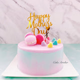 Macarons (hearts) Cake