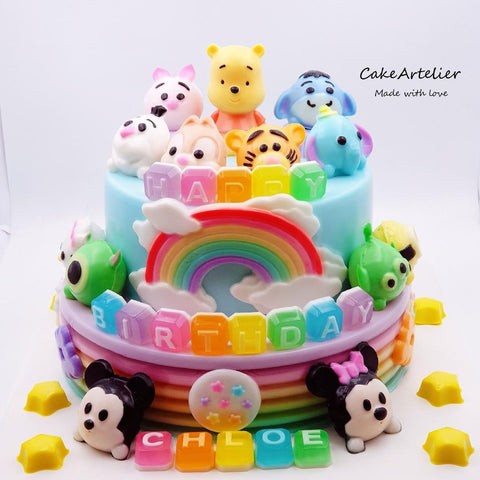 TSTS (Gatherings two tiers 04) - CakeArtelier